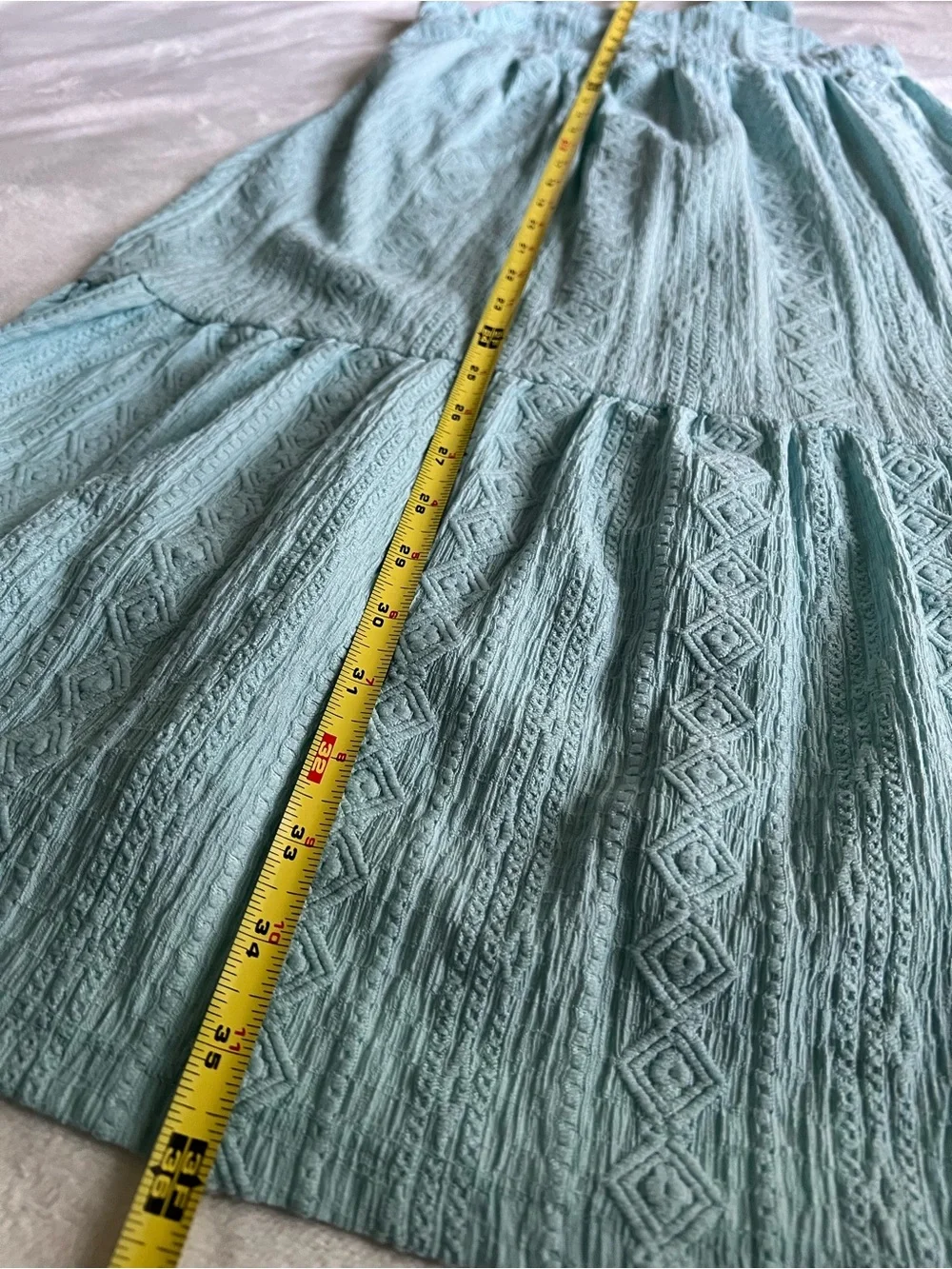 5/$20 SALE Carter's Aqua Knit Tiered Sundress for Girls